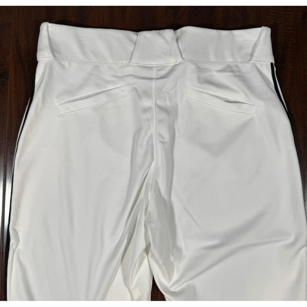 NIKE Vapor Select Team Baseball 3/4 Piped Pants White Men's L *NEW* BQ9021-106